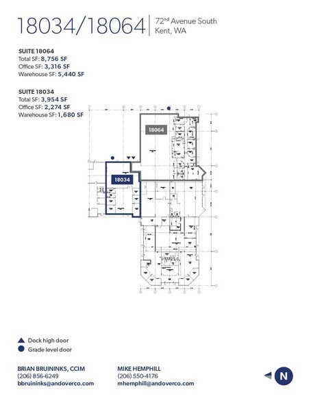 18026 72nd Ave S, Kent, WA à louer - Plan d’étage - Image 3 de 3