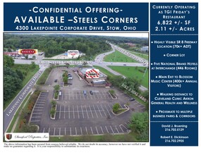 4300 Lakepointe Corporate Dr, Stow, OH à louer Plan de site- Image 1 de 1