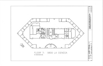 9800 S La Cienega Blvd, Inglewood, CA à louer Plan d’étage- Image 1 de 1