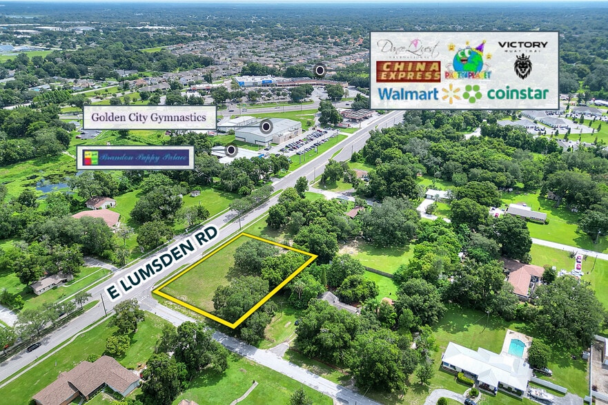 703 Lumsden rd, Brandon, FL à vendre - Aérien - Image 3 de 7
