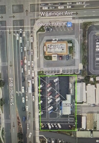 16292 S Harbor Blvd, Santa Ana, CA for lease - Aerial - Image 1 of 2