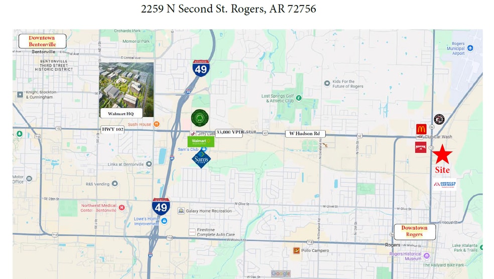 2259 N 2nd St, Rogers, AR for lease - Building Photo - Image 2 of 6