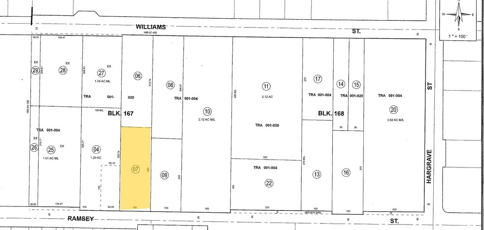 521 E Ramsey St, Banning, CA à vendre - Plan cadastral - Image 1 de 1