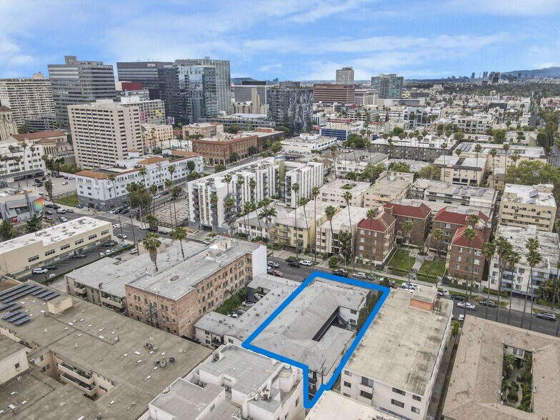 514 S Mariposa Ave, Los Angeles, CA à vendre - Aérien - Image 3 de 17