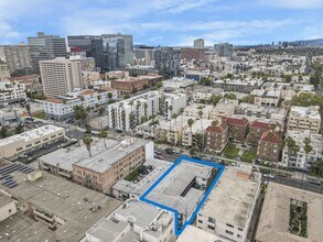 514 S Mariposa Ave, Los Angeles, CA - AERIAL map view