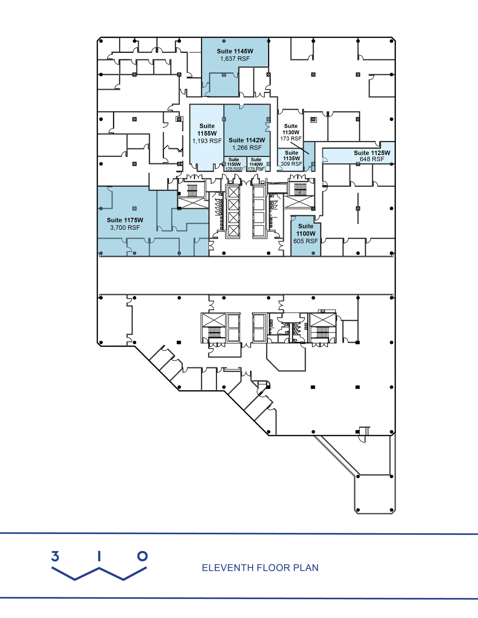 310 W Wisconsin Ave, Milwaukee, WI for lease Floor Plan- Image 1 of 1