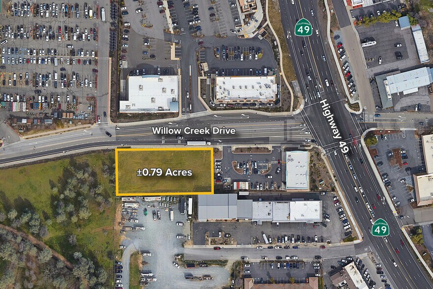 SWQ of Willow Creek Dr & Highway 49, Auburn, CA for lease - Primary Photo - Image 1 of 2
