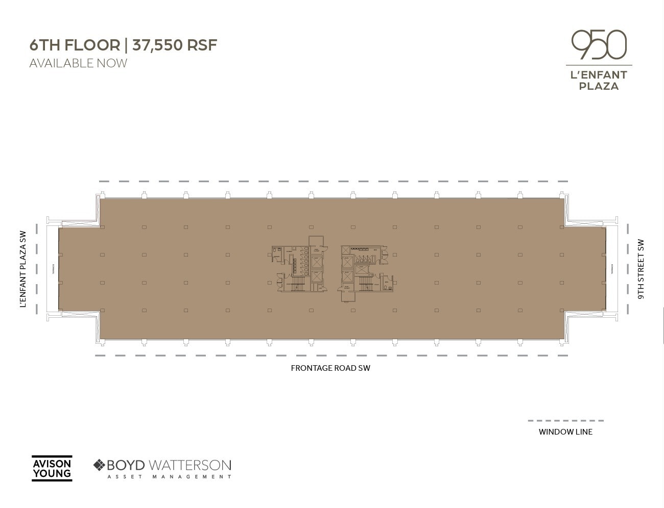 950 L'Enfant Plz SW, Washington, DC for lease Floor Plan- Image 1 of 1