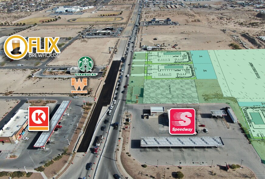 1350 Joe Battle Blvd, El Paso, TX à louer - Photo du bâtiment - Image 3 de 5