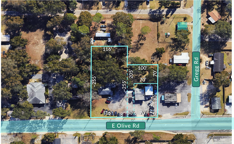 2171 Olive Rd, Pensacola, FL à vendre - Photo du bâtiment - Image 2 de 10