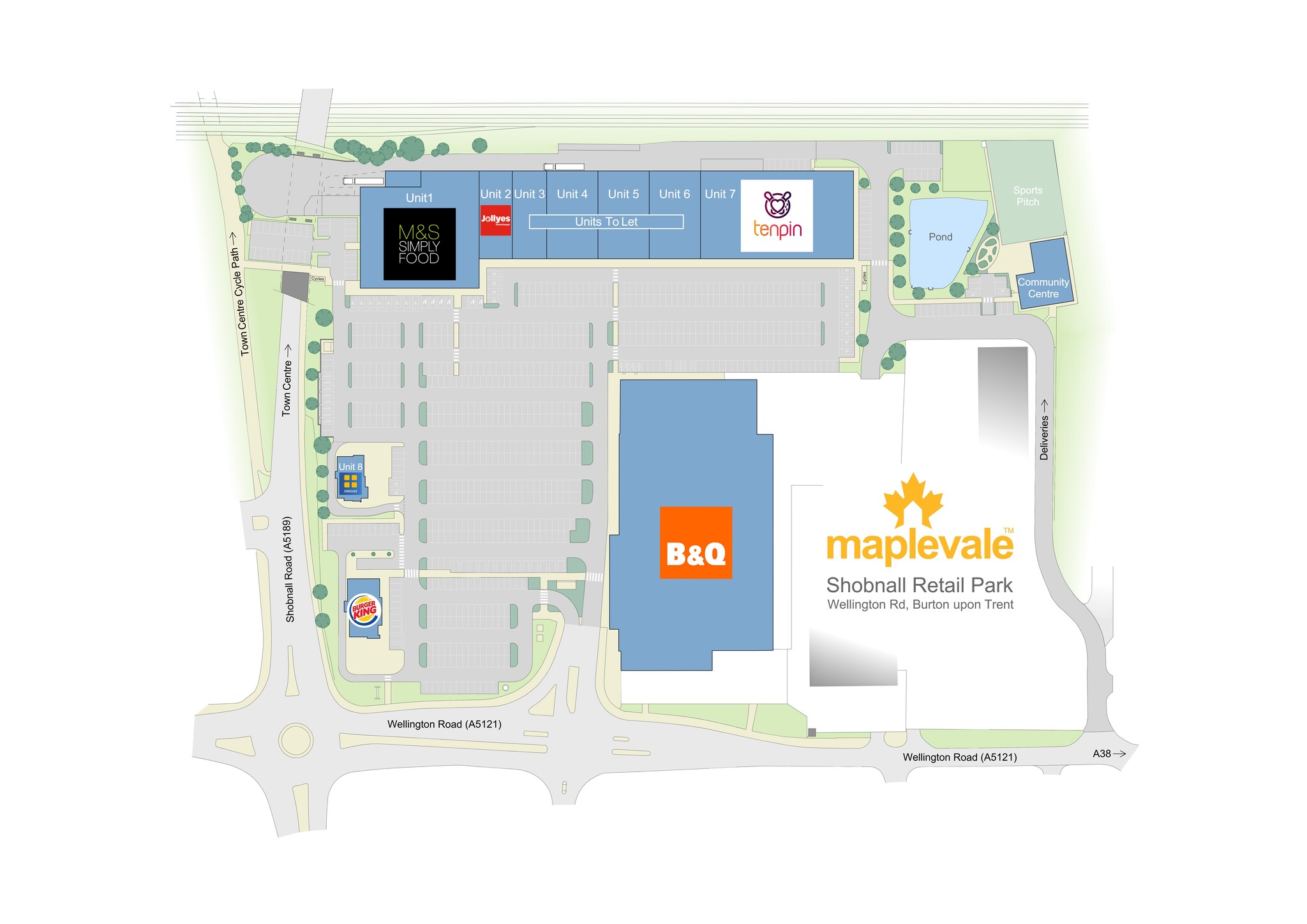Wellington Rd, Burton On Trent for lease Site Plan- Image 1 of 1