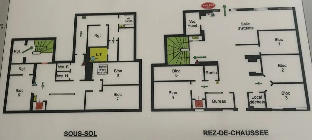 13 Rue Du Faubourg Saint-Martin, Paris, PAR 75010 - Unit Lot RDC-SS -  - Floor Plan - Image 1 of 7