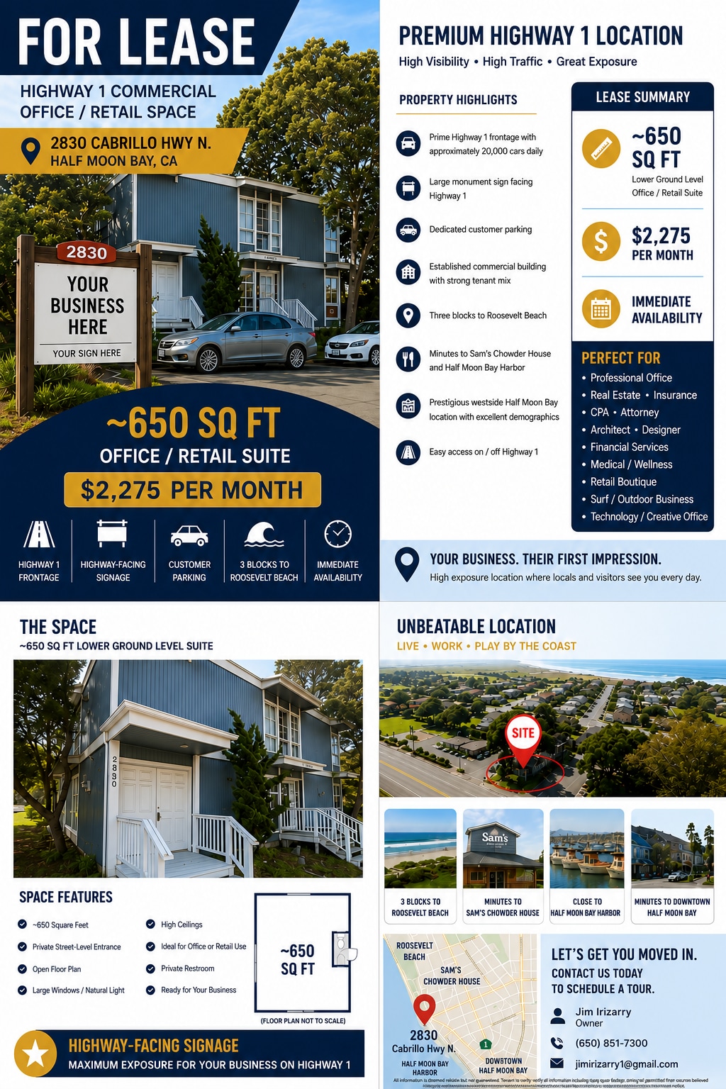 2830 Cabrillo Hwy N, Half Moon Bay, CA for lease Other- Image 1 of 1