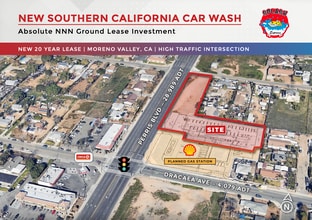 1340 Perris Blvd, Moreno Valley, CA - AÉRIEN Vue de la carte