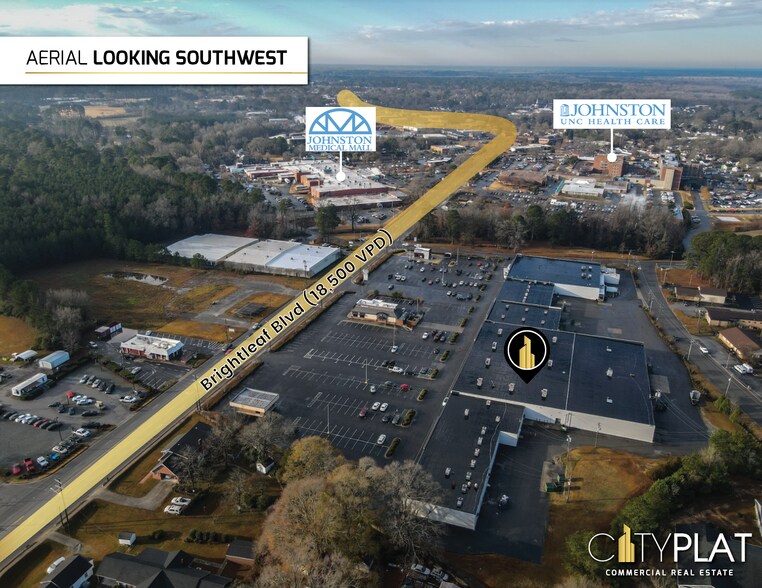 721-729 N Brightleaf Blvd, Smithfield, NC à louer - Photo du bâtiment - Image 3 de 7