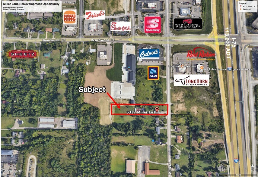 6337 Miller Ln, Dayton, OH à vendre - Photo du bâtiment - Image 1 de 10