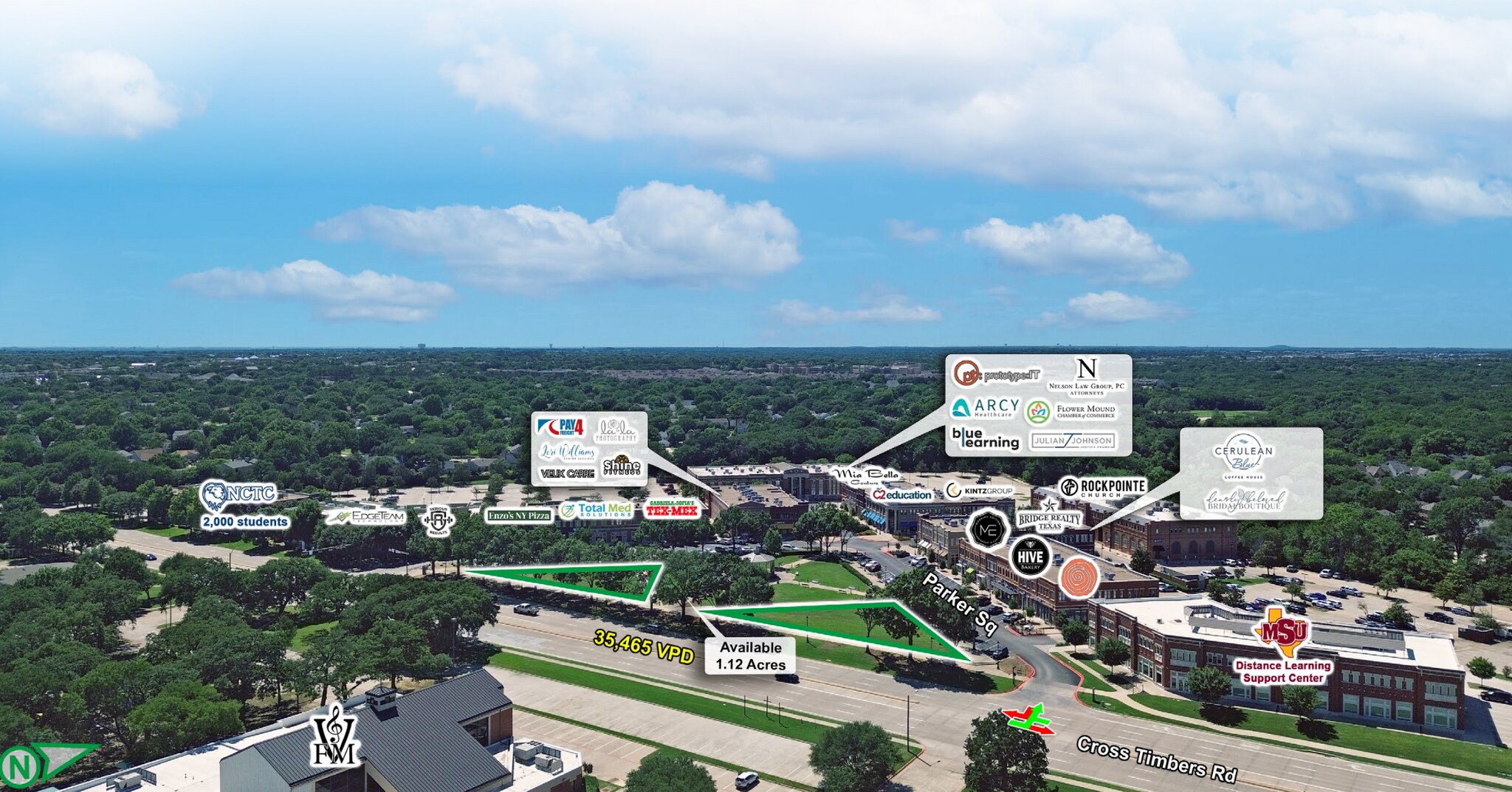 NEC Parker Square and Cross Timbers Road, Flower Mound, TX à vendre Photo du bâtiment- Image 1 de 8