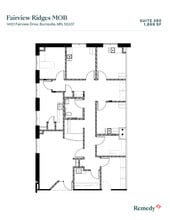 14101 Fairview Dr, Burnsville, MN à louer Plan d’étage- Image 1 de 1