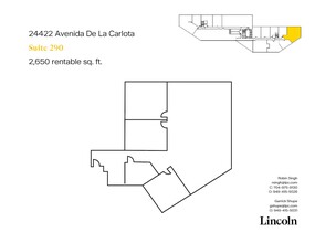 24422 Avenida De La Carlota, Laguna Hills, CA for lease Floor Plan- Image 1 of 1