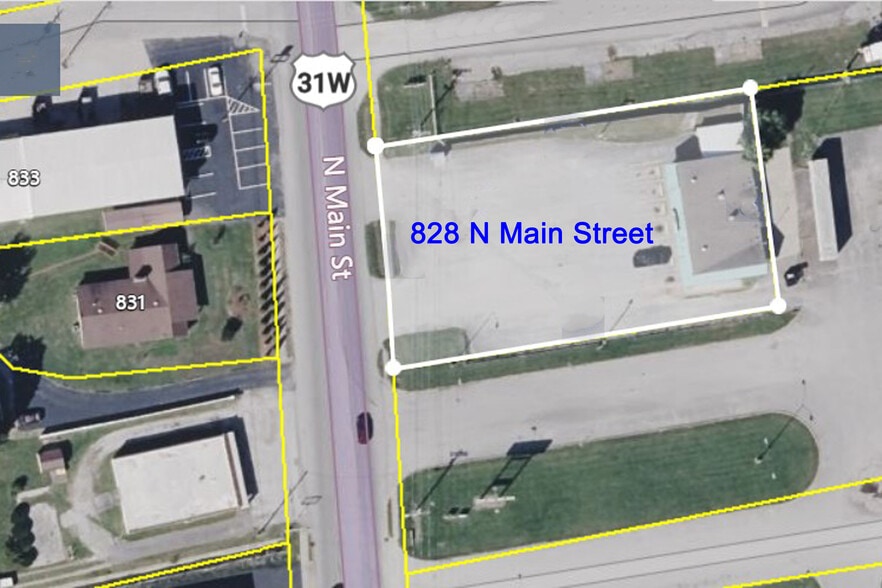 828 N Main St, Franklin, KY for sale - Aerial - Image 2 of 2