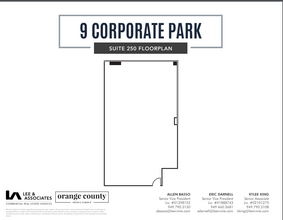 9 Corporate Park, Irvine, CA for lease Floor Plan- Image 1 of 1