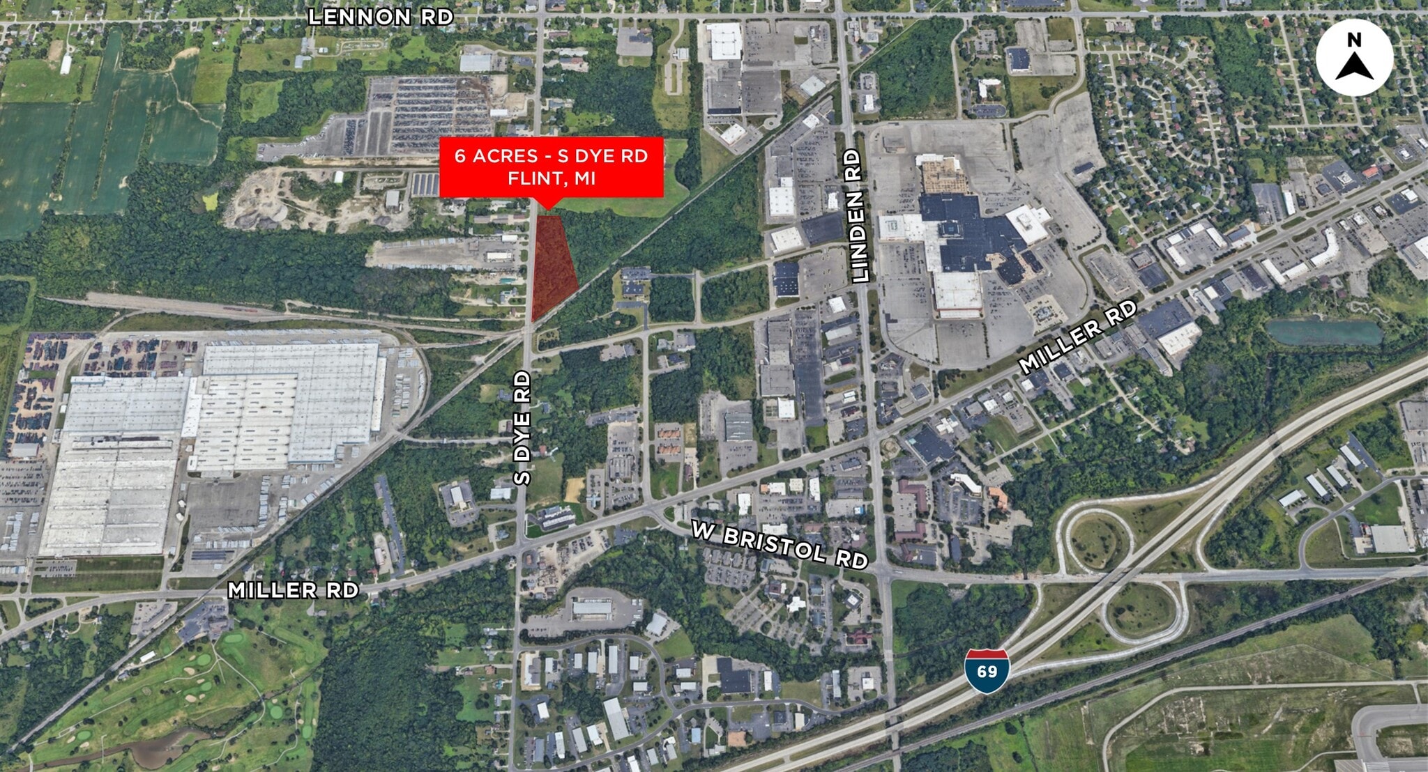 S Dye Rd, Flint, MI for sale Building Photo- Image 1 of 2