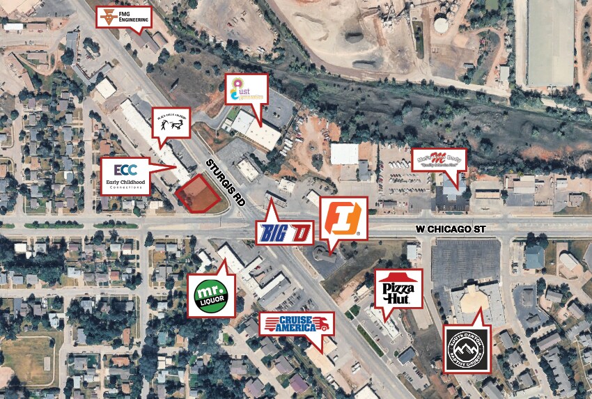 3637 Sturgis Road, Rapid City, SD for sale - Aerial - Image 3 of 6