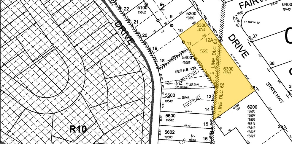 18711-18745 Willamette Dr, West Linn, OR for sale - Plat Map - Image 2 of 2