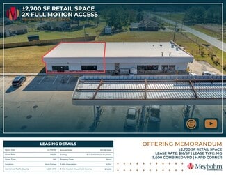 Plus de détails pour 1680 Brown Rd, Hephzibah, GA - Commerce de détail à louer