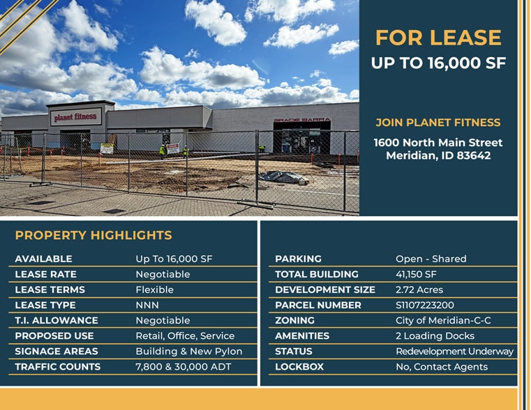 1600 N Main St, Meridian, ID for lease - Building Photo - Image 2 of 26