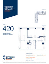 2440 M St NW, Washington, DC à louer Plan d  tage- Image 1 de 1