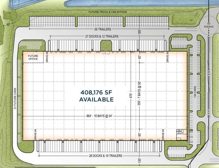 320 Overland Dr, North Aurora, IL à louer Plan de site- Image 1 de 1