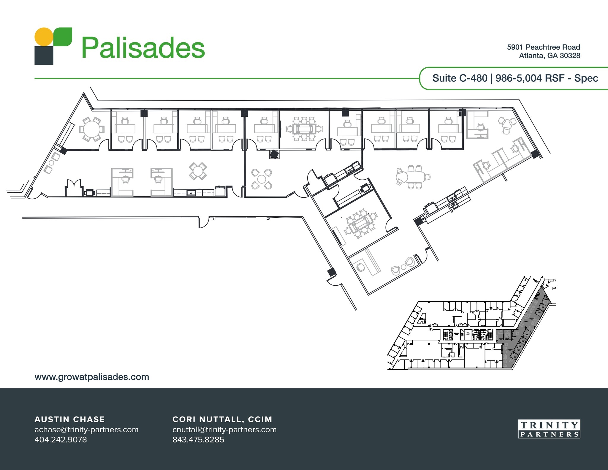 5901 Peachtree Dunwoody Rd NE, Atlanta, GA for lease Site Plan- Image 1 of 2