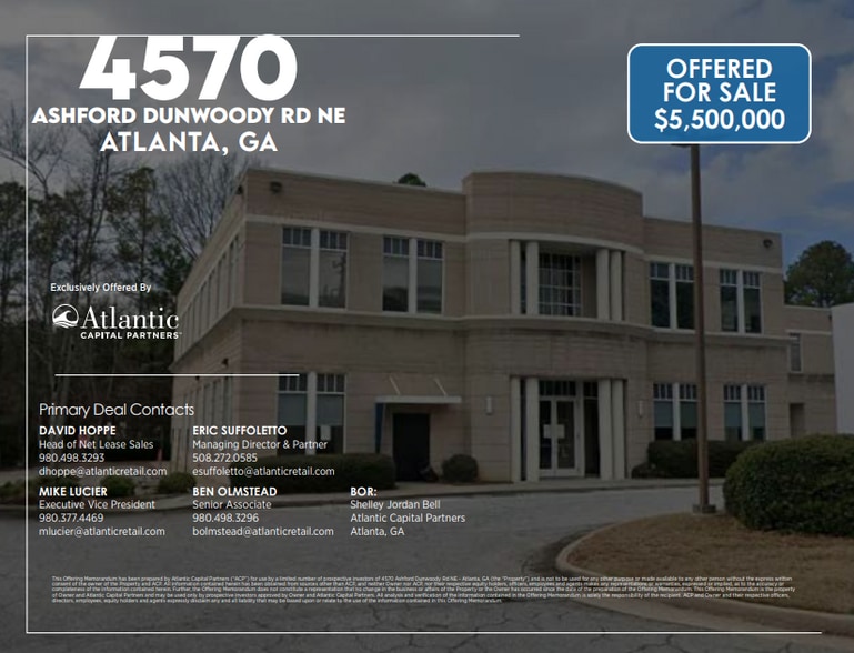 4570 Ashford Dunwoody Rd NE, Atlanta, GA for sale - Building Photo - Image 3 of 3