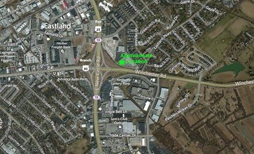 1587 Winchester Rd, Lexington, KY - Aerial map view