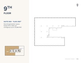 525 B St, San Diego, CA à louer Plan d’étage- Image 1 de 1