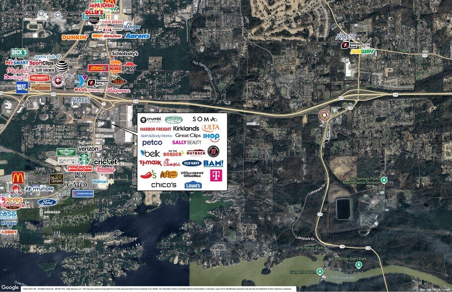 Carpenter Dam rd, Hot Springs National Park, AR à vendre - Photo du bâtiment - Image 2 de 2