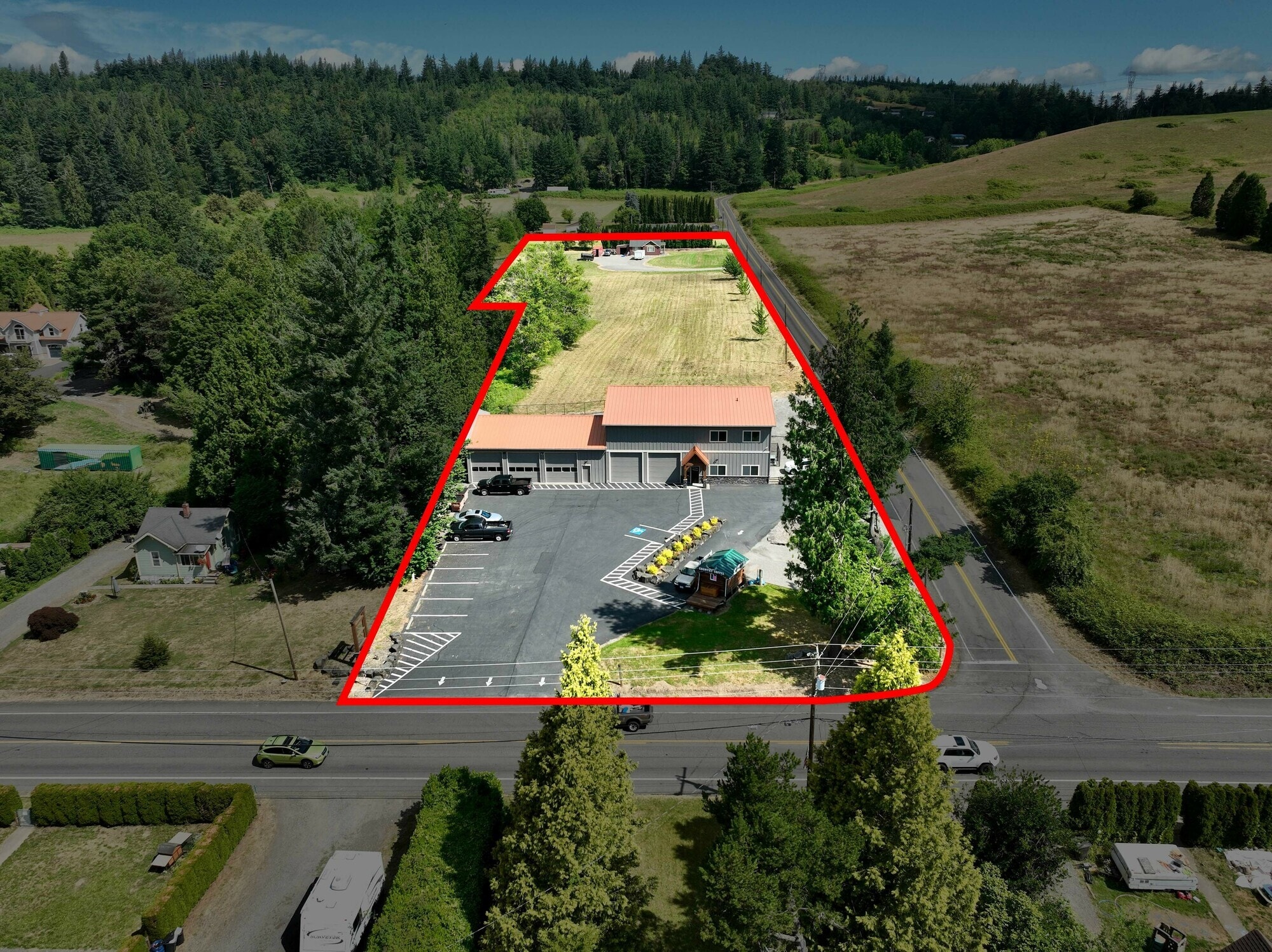 31925 Historic Columbia River Hwy, Troutdale, OR for sale Aerial- Image 1 of 7