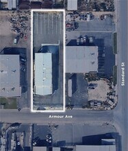 4114 Armour Ave, Bakersfield, CA - Aérien Vue de la carte