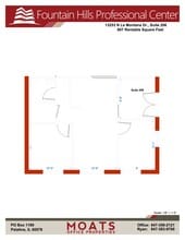 13253 N La Montana, Fountain Hills, AZ à louer Plan de site- Image 2 de 3