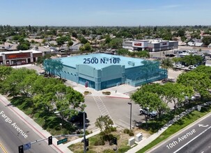 2500 N 10th Ave, Hanford, CA - aerial  map view