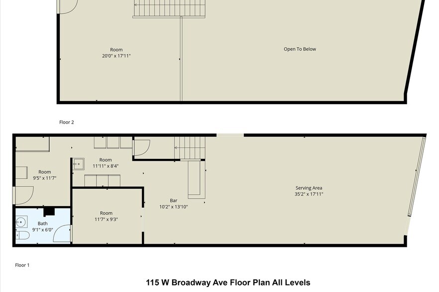 113-115 W Broadway Ave, Excelsior Springs, MO à vendre - Photo principale - Image 1 de 1