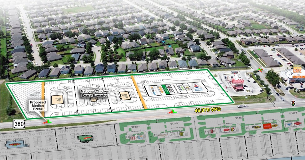 SEC OF US-380 & CYPRESS PKWY, Princeton, TX à louer - Photo du bâtiment - Image 1 de 8