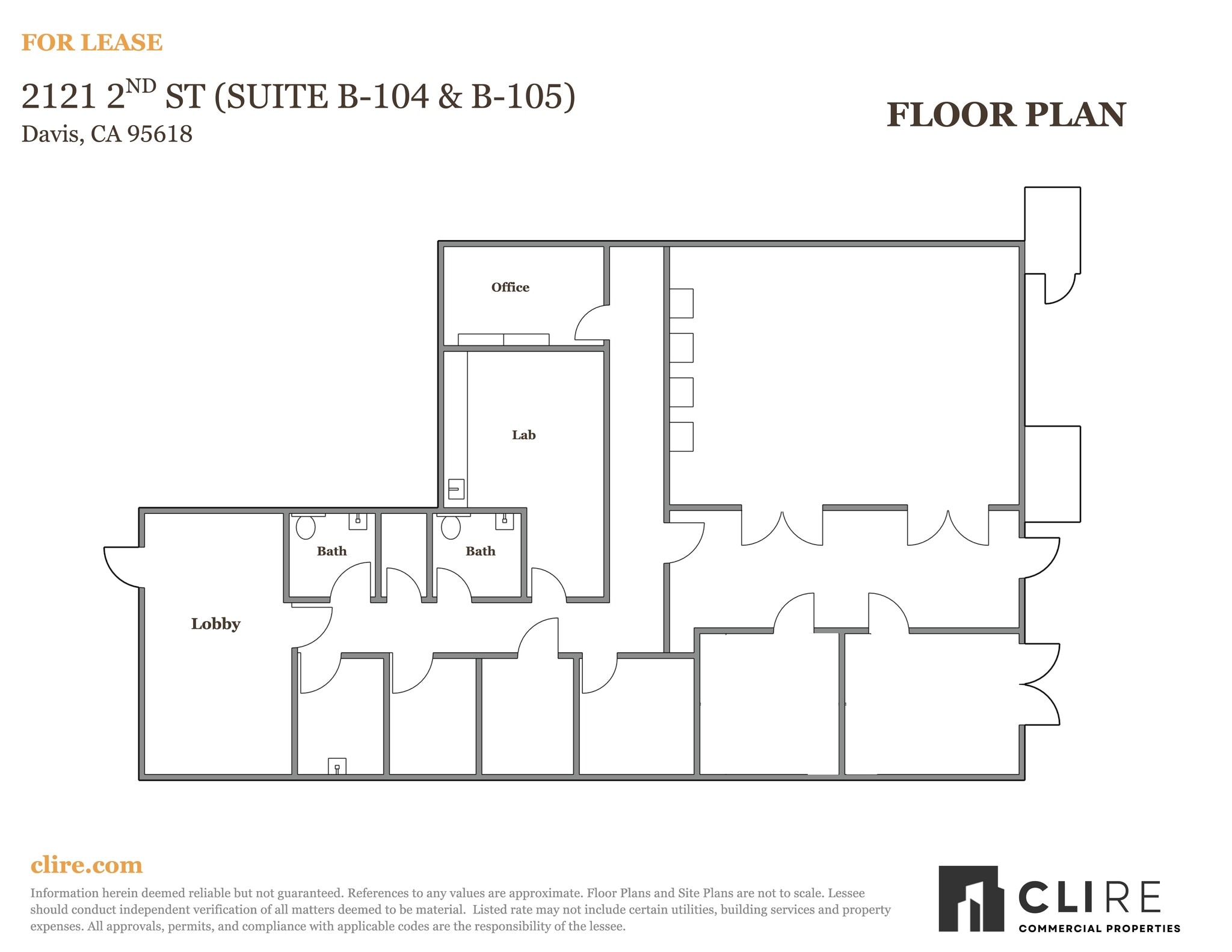 2121 2nd St, Davis, CA for lease Site Plan- Image 1 of 12
