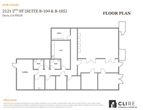 2121 2nd St, Davis, CA for lease Site Plan- Image 1 of 12