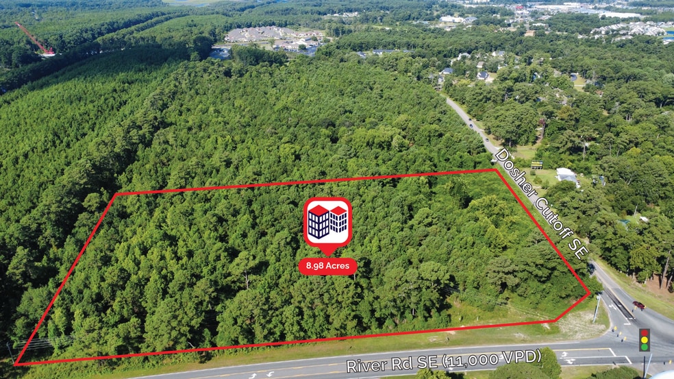0 River Road Southeast Rd, Southport, NC for lease - Aerial - Image 1 of 5