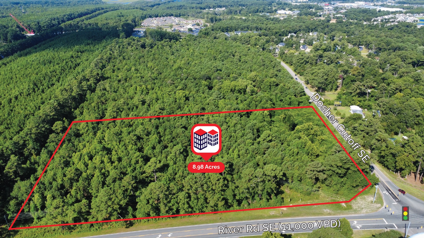 0 River Road Southeast Rd, Southport, NC for lease Aerial- Image 1 of 6