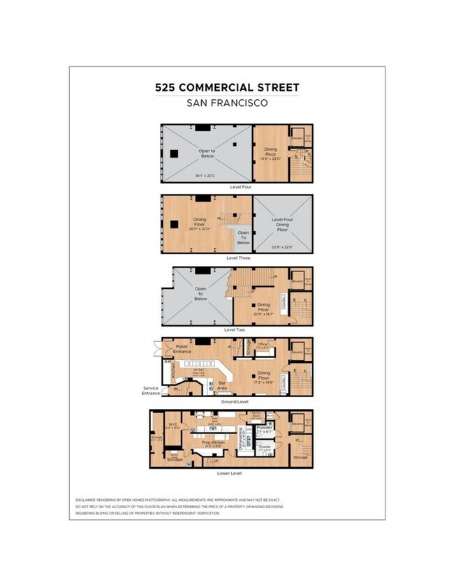 Plus de détails pour 525-527 Commercial St, San Francisco, CA - Bureau/Commerce de détail à louer