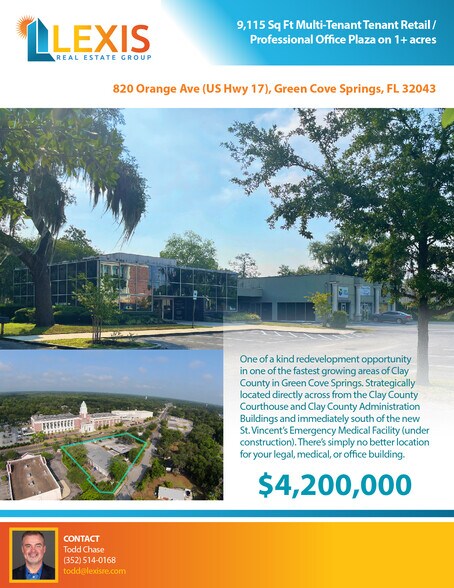 820 N Orange Ave, Green Cove Springs, FL à vendre - Photo du bâtiment - Image 2 de 15