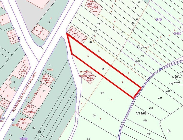 O Pazo, Rianxo, La Coruna for sale - Floor Plan - Image 1 of 5